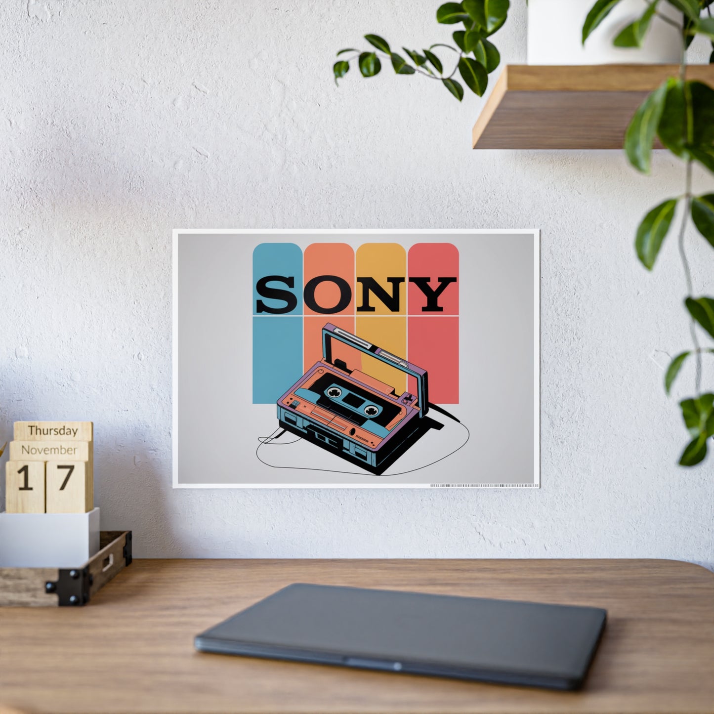 Sony Walkman Retro Poster