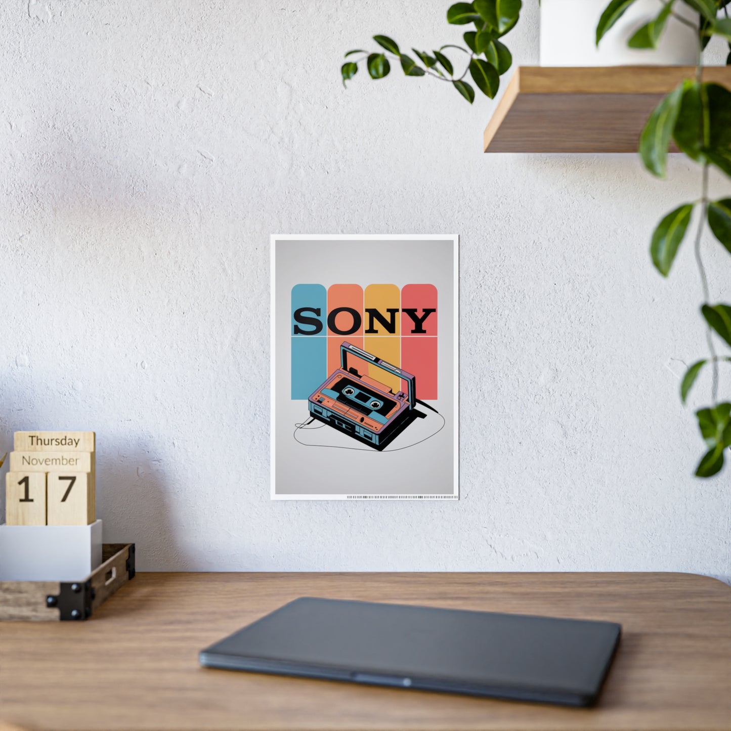 Sony Walkman Retro Poster